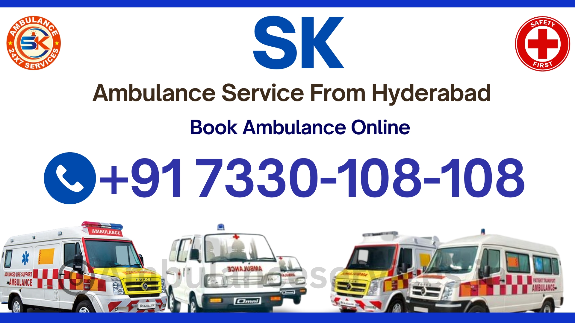 Ambulance Services from Hyderabad to Jagitial